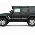 Rugged Ridge Silver Stripe – Black Jeep
