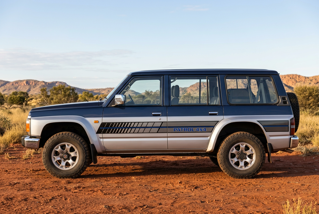 SAFARI GRID Nissan Patrol in the Australian outback