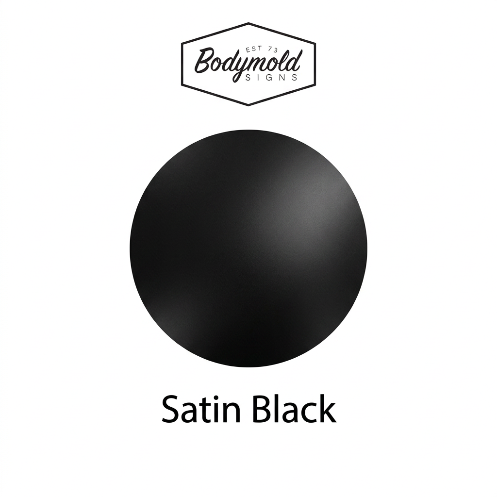 Satin Black colour swatch