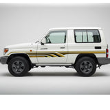 SAUDI Vinyl Decal Stripe Kit – For Toyota LandCruiser 70 / 71 Series SWB 3-Door