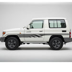 SAUDI Vinyl Decal Stripe Kit – Toyota LandCruiser 70 Series SWB 3-Door