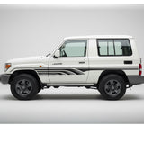 SAUDI Vinyl Decal Stripe Kit – For Toyota LandCruiser 70 / 71 Series SWB 3-Door