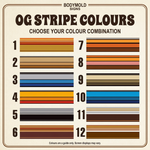 Square OG stripe colour chart for your product gallery