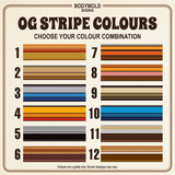 Square OG stripe colour chart for your product gallery