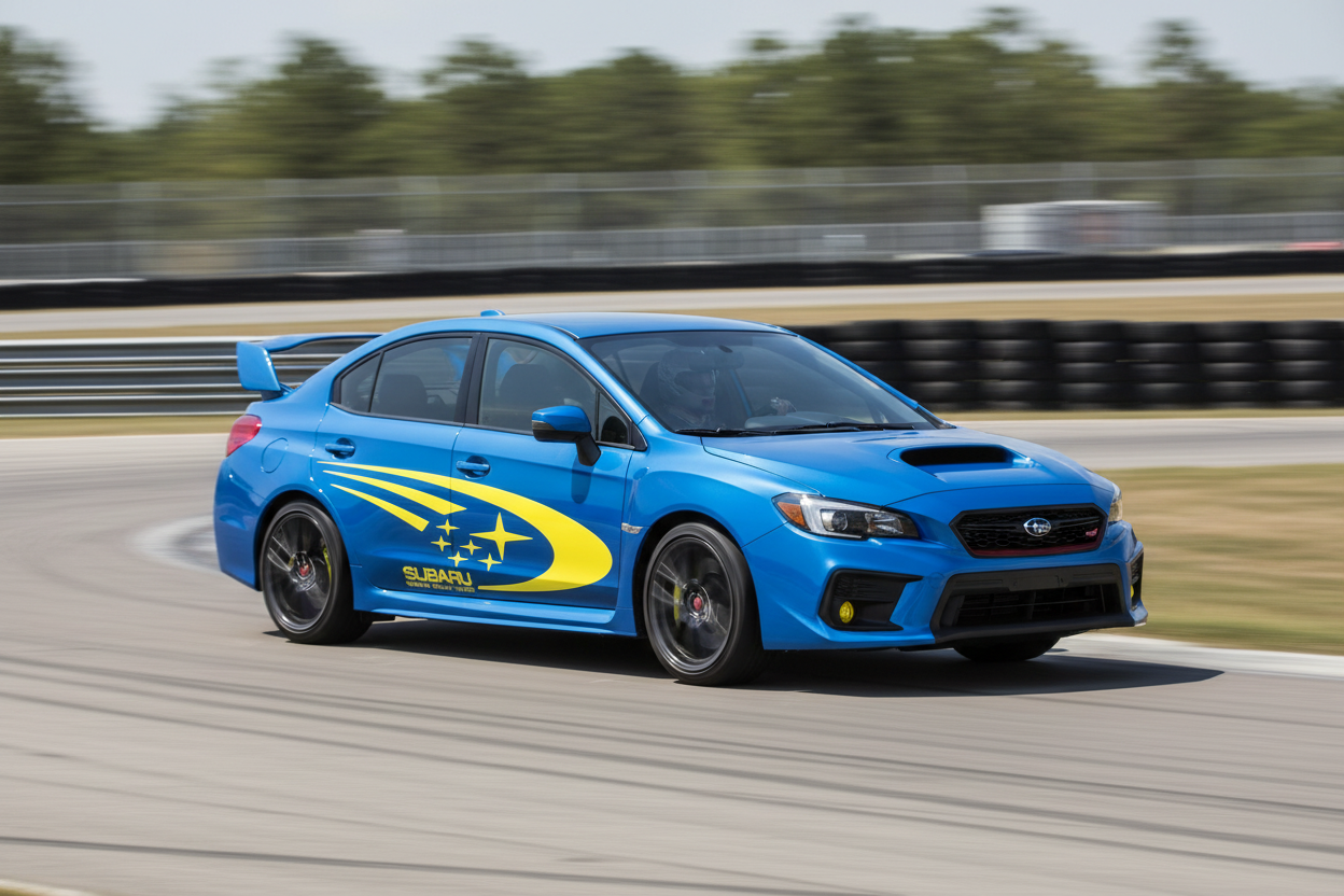 Subaru WRX STI WRC Rally Stripe - Clean Product Shot