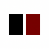 Swatch showing black and red panels