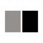 Swatch showing grey and black panels
