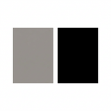Swatch showing grey and black panels