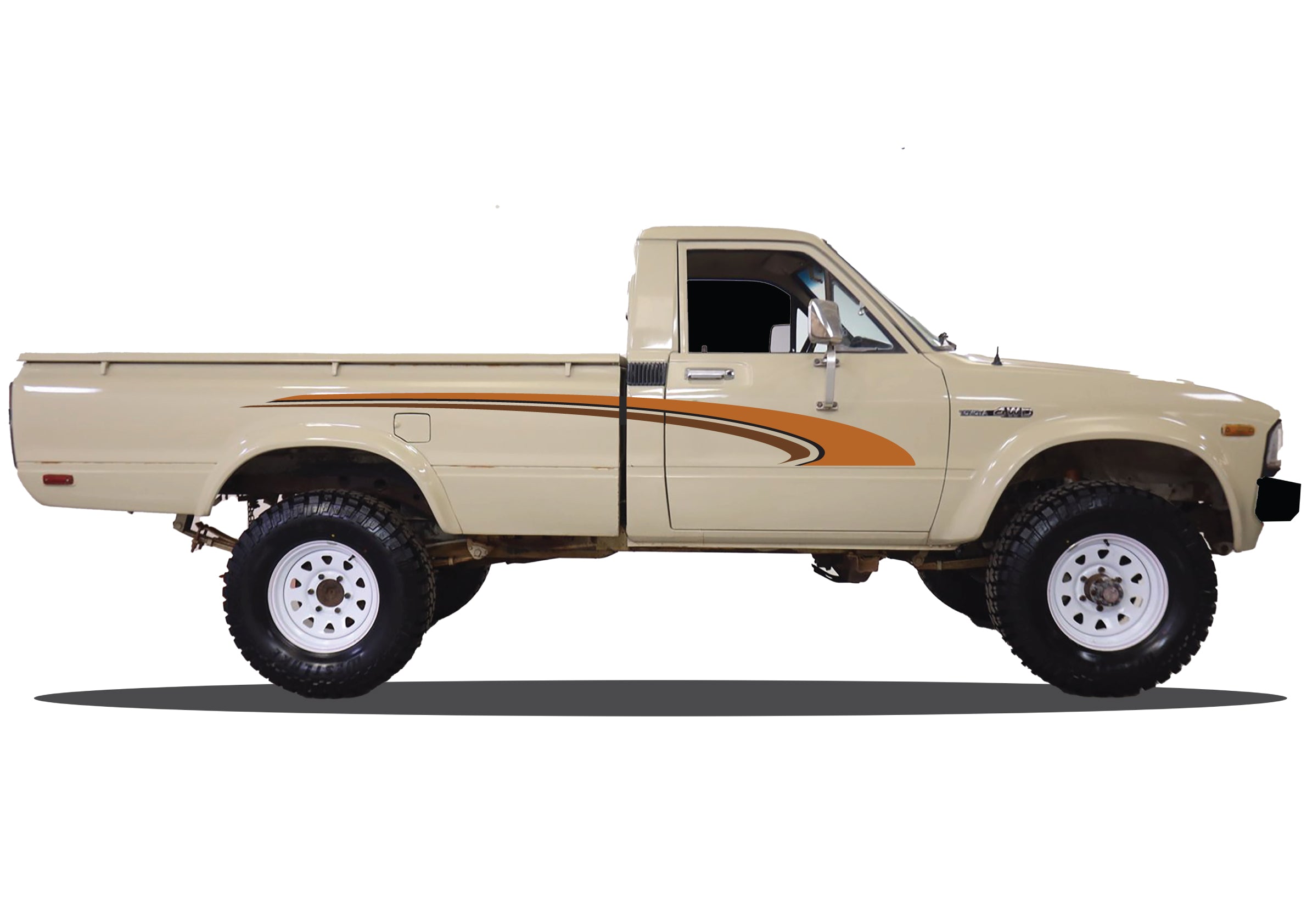 NEPTUNE Stripes for Toyota Hilux | Custom Vinyl Decal Kit