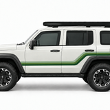 TANK 300 Alki stripes in three green tones