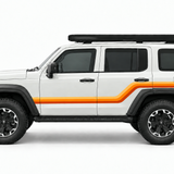 TANK 300 Alki stripes in three orange tones