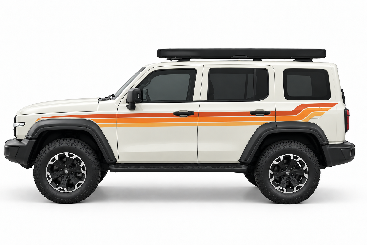 GWM Tank 300 SUNDOWNER Retro Stripe Kit | Bodymold Signs