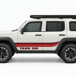 TANK 300 with richer three-tone red stripes