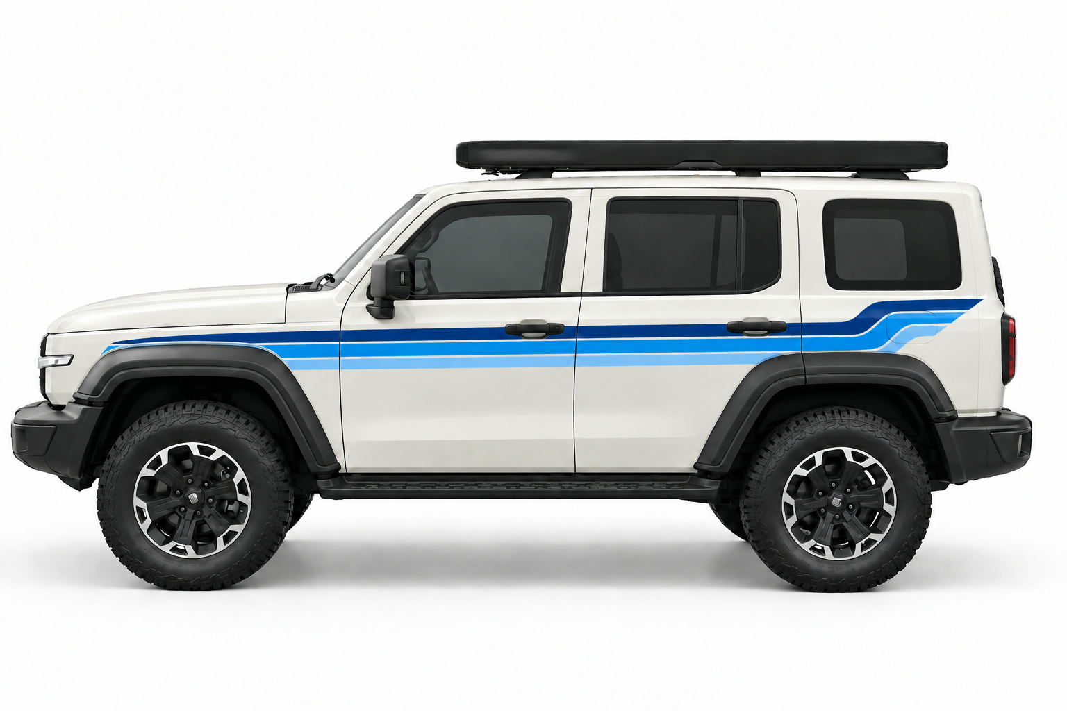 GWM Tank 300 SUNDOWNER Retro Stripe Kit | Bodymold Signs