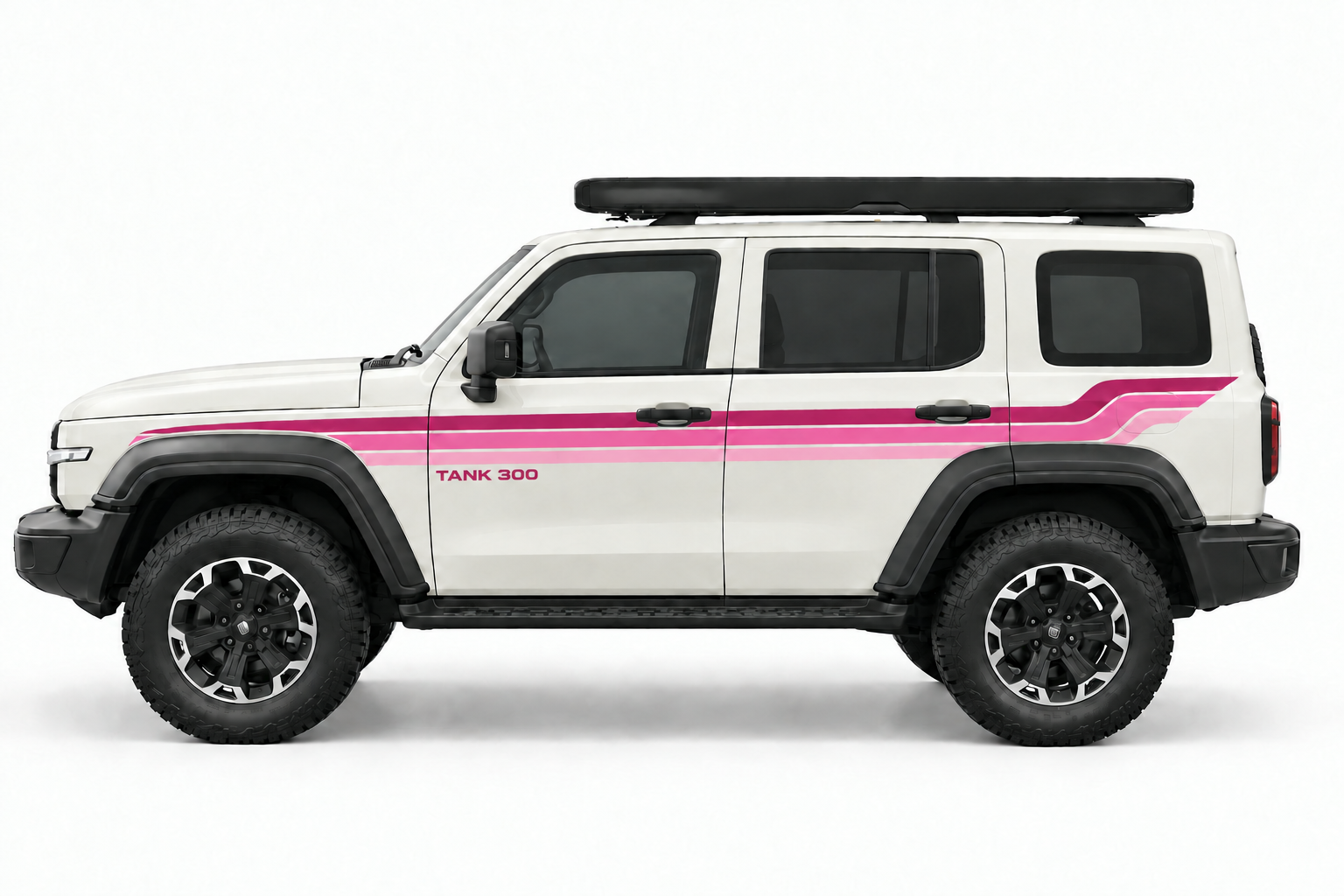 GWM Tank 300 SUNDOWNER Retro Stripe Kit | Bodymold Signs