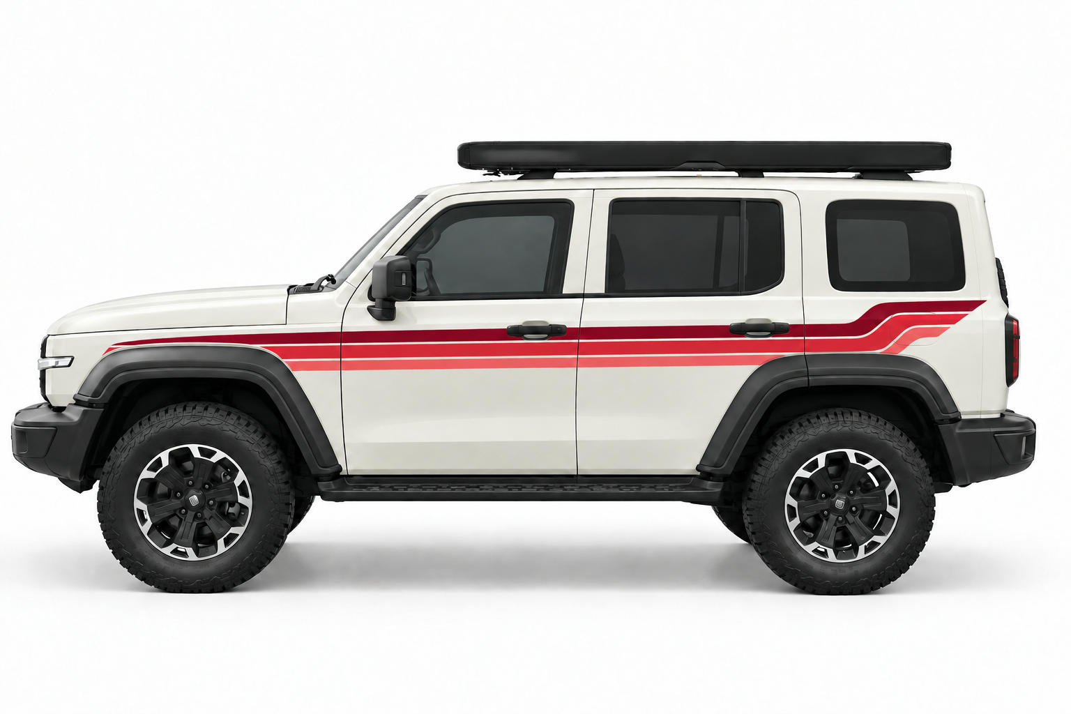 GWM Tank 300 SUNDOWNER Retro Stripe Kit | Bodymold Signs