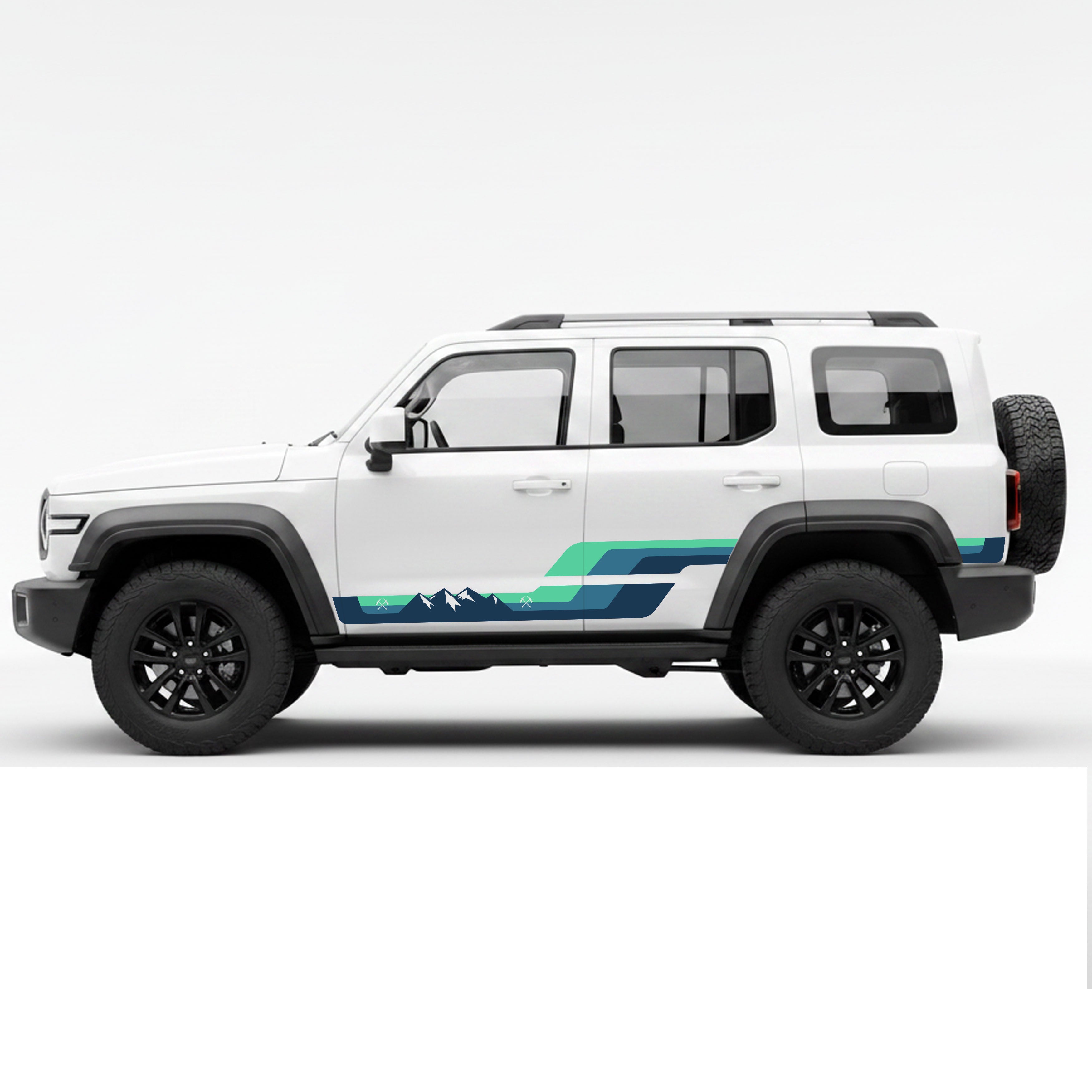 GWM Explorer Stripe Kit | 9 Colour Combos incl. Camo - Bodymold Signs