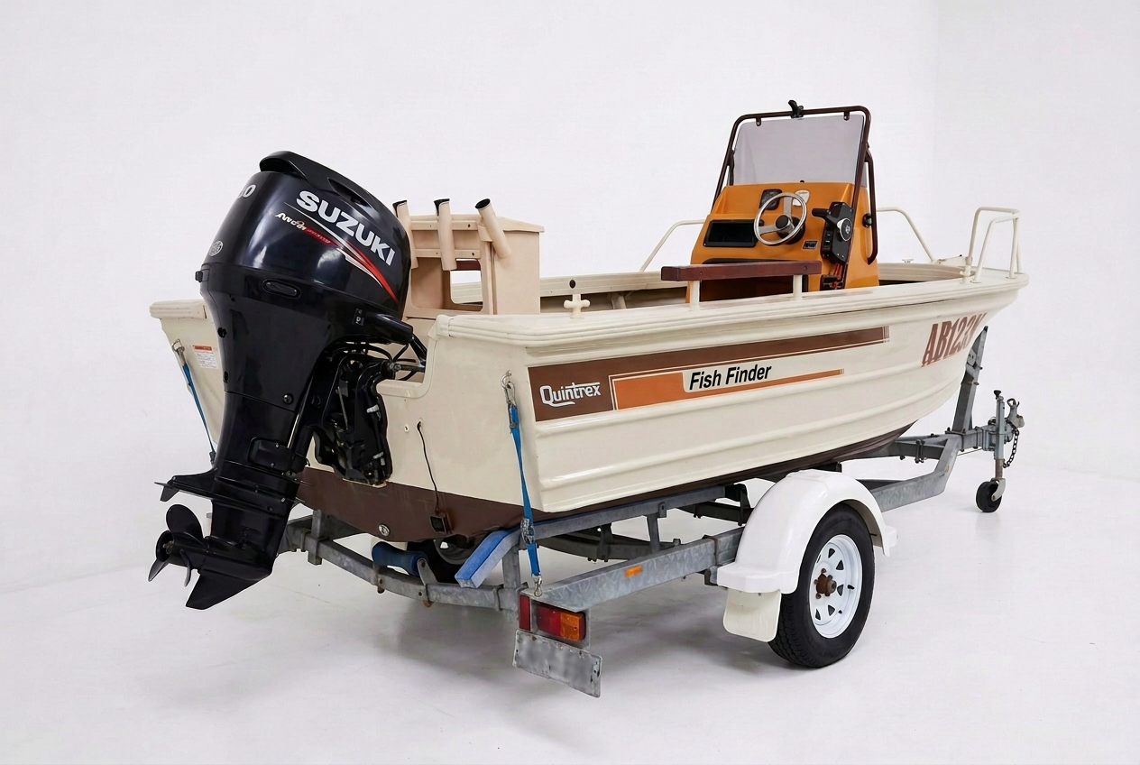Retro Quintrex Boat Stripes & Decals | Bodymold Signs