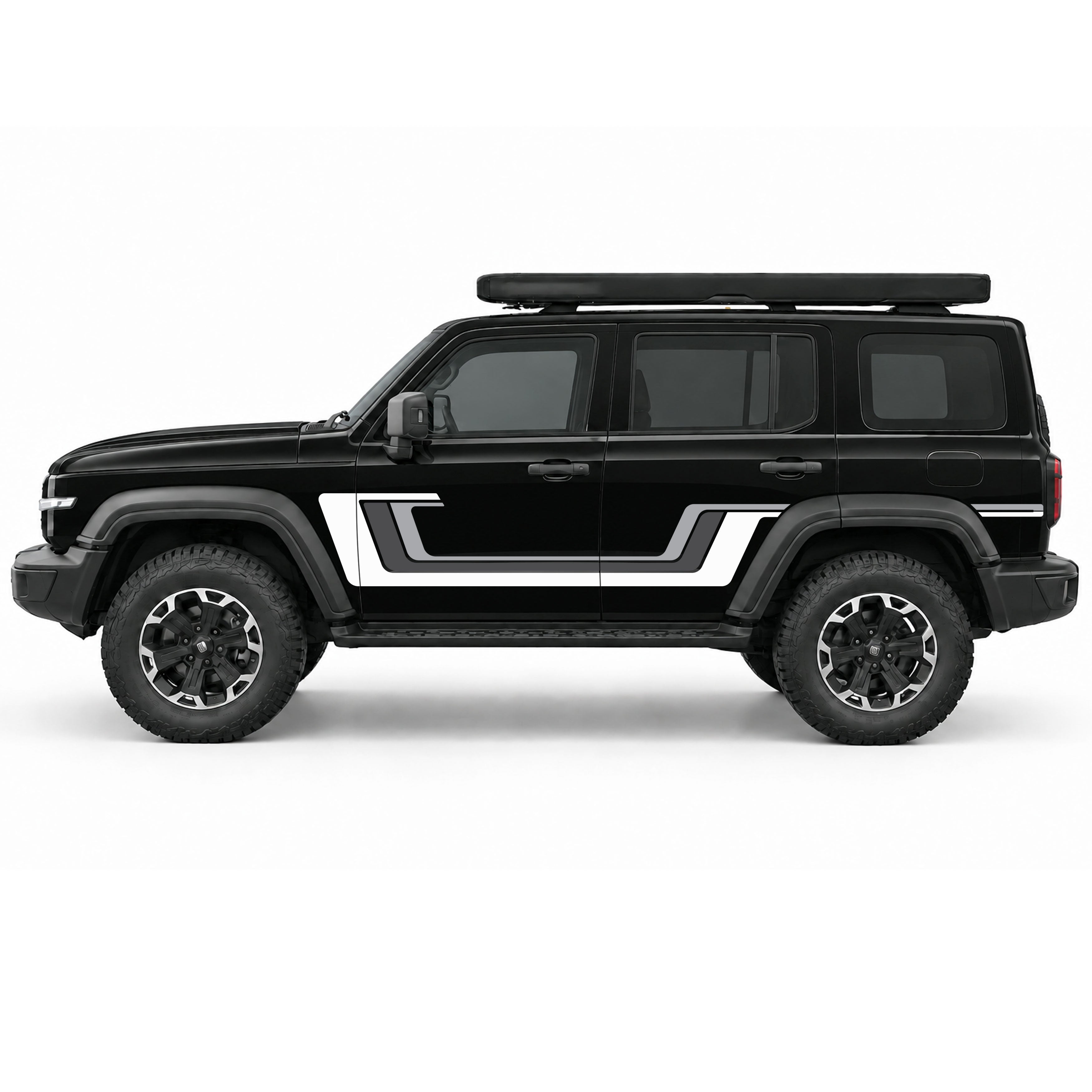 GWM Tank 300 Retro BOSTON Stripe Kit | Bodymold Signs