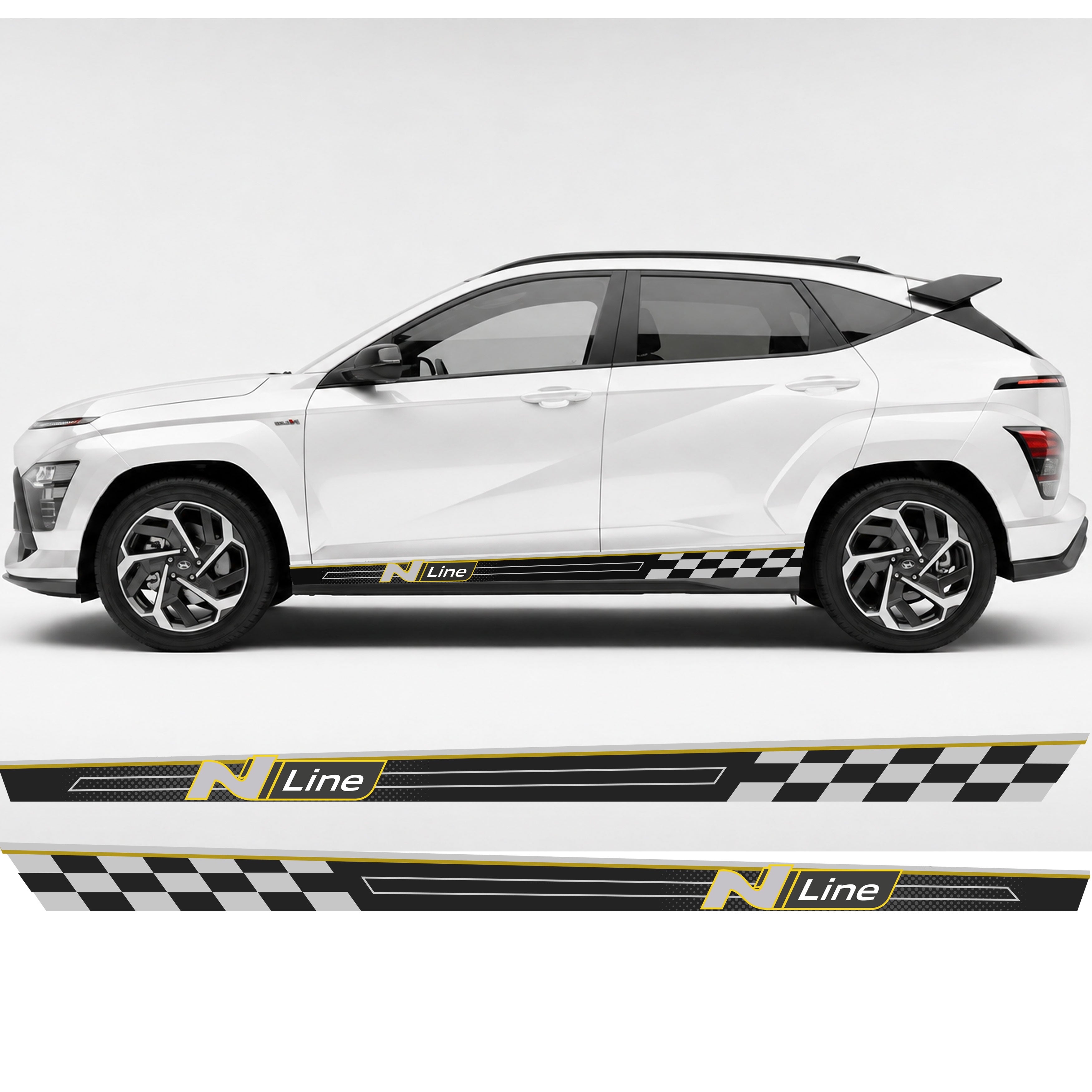 Hyundai i30 N Line Raceway Stripes | Bodymold Signs