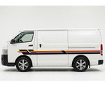 Toyota Hiace 200 & 300 Stripes | Huntington | Bodymold Signs