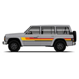 BIG SAFARI Vinyl Stripe & Decal Kit – Nissan Patrol GQ Y60 (1987–1997)