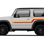 GOLDIE Stripes for Suzuki Jimny | Custom Vinyl Decal Kit