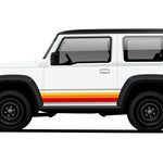GOLDIE Stripes for Suzuki Jimny | Custom Vinyl Decal Kit