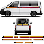 Classic Retro California Van Stripe Kit | Vintage Vinyl Decals for Vans & Campers