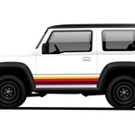 GOLDIE Stripes for Suzuki Jimny | Custom Vinyl Decal Kit